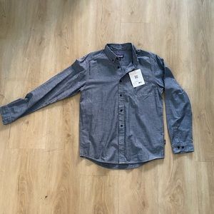 Patagonia flannel dark blue
